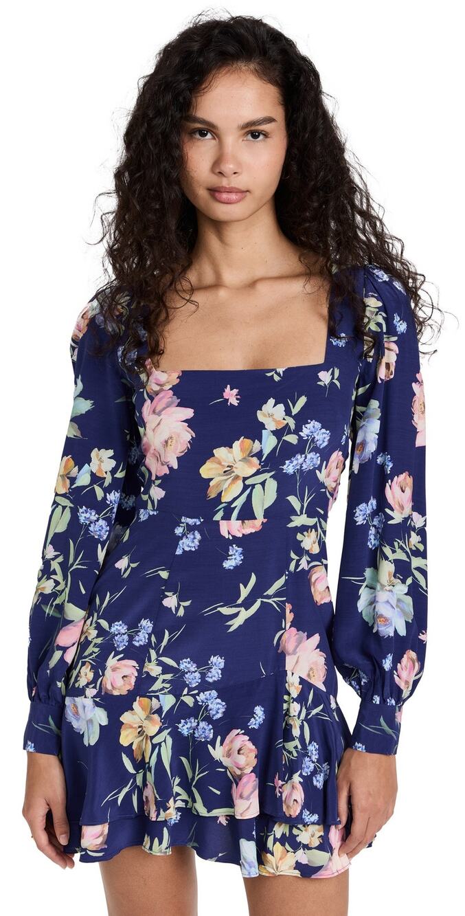 NWT Yumi Kim Navy Floral Hey Jude Dress Size 2